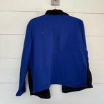 Onque Casuals Women’s Large Snowman Vintage Zip Up Jacket Cardigan Photo 2