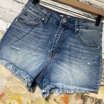 Sky And Sparrow  Distressed Denim Short Photo 3