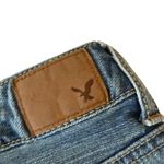 American Eagle NWT  jean SHORTS Boy Midi Stretch SZ 14 Photo 3