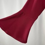 Lulus Last Love Song Tie-Waist Dress in Burgundy Size Small Photo 4