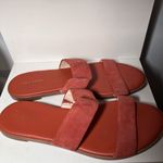 Cole Haan Women's Findra II Slide Sandal Cinnabar Suede Sz 9B Photo 3