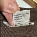 Misook  Double Knit Breasted Jacket Blazer Women XL Chocolate Brown Old Money Photo 5