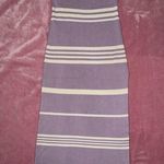 Lovers + Friends  Maxi Skirt Size Small Purple Striped White Photo 0