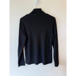Chico's  Sweater Womens 2 Large Black Knit Turtleneck Long Sleeve Winter Pullover Photo 1