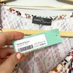 Market & Spruce NWT Colorful Avah Knit Blouse Top Photo 6