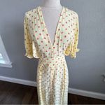 Faithfull the Brand Revolve  Farrah Santa Maria Midi Dress‎ Size 6/Medium NWT Photo 1