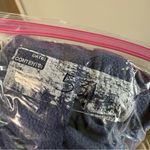 PINK - Victoria's Secret Victorias Secret PINK Button Down Sherpa Fleece Shirt Jacket Blue Navy Oversize Photo 3