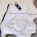 Heiress Sequin Corset Strapless Mini Dress XXS Photo 2