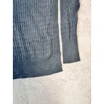 Pact Gray Cable Knit Sweater Women’s M Organic Cotton Pullover Boxy Tunic Size M Photo 3