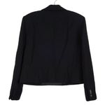 Madewell  Black Cropped Tuxedo Blazer Women's Size 0 NWT Photo 9