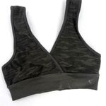 Good American NWT Women's Active Intimate Bikini Set Sports Bra Camouflage Small Photo 8