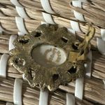 Handmade Limoges 1940s Hand Painted VTG Cameos Clip Earrings Pat 156492 Photo 6