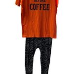 Grayson Threads NEW Women's Halloween “Nightmare Before Coffee” Pajama Set Photo 1