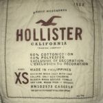Hollister pullover long sleeve drawstring hoodie pouch pocket Y2K size XS Photo 2