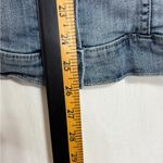 Torrid  Denim Jacket Womens 1 Medium Wash Stretch Distressed Trucker Western Photo 6