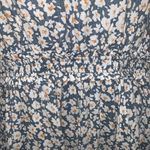 OTT (Over The Top) Floral puff sleeve dress woman size MEDIUM cotton White Photo 2