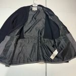 3.1 Phillip Lim  wool Hybrid Knit Blazer blue/grey size Large Photo 4