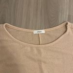 Cherish  Casual Pink Ribbed Top Size M Photo 1