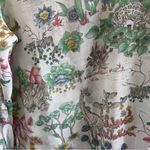 Neiman Marcus  chinoiserie Button Down Blouse Photo 7