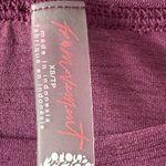 Free People Movement FP MOVEMENT by FREE PEOPLE Tempo Ruched Long Sleeve TOP XS DEEP MULBERRY Photo 7