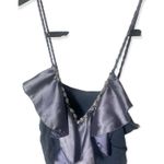 Love & Love SZ S purple ruffled cocktail dress Photo 2