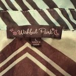 Wishful park Aqua & Black Chevron sleeveless top Photo 4