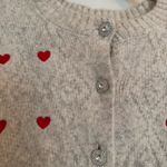 Heart cardigan Gray Size M Photo 2