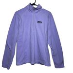 Patagonia  Women's Fleece Pullover Lavender Quarter Zip Size Medium Photo 0