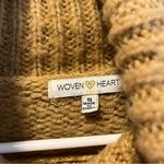 Woven Heart  Chunky Knit Turtleneck Sweater Photo 3