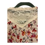 Anthropologie  Floral Lace Blouse 6 – Puff Sleeve Boho Romantic Cottagecore Top Photo 6
