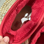 UGG  Women’s Classic Samba Ribbon Red Mini Clear Waterproof Boots Size 6 Photo 7