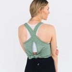Zyia  Forest Green Nimbus Split Back Workout Tank Top - small Photo 2
