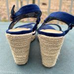 LC Lauren Conrad Lauren Conrad Blue Wedges Photo 3