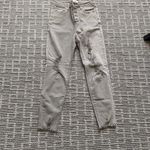 Easel Jeans Denim Distressed Gray Skinny‎ Button Fly Woman's Size S Photo 1