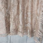 Speechless  Junior 7 Nude Blush Sparkle V Neck Sleeveless Mini Dress Photo 10