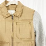 Anthropologie Hei Hei Excursion Bomber Jacket: Tan Photo 3