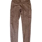 Aerie OFFLINE Women's Size Small The Hugger High Waisted Pocket Leggings Brown Photo 0