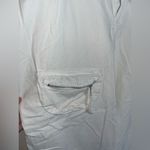 Missguided Plus White Zipper Tactical Cargo WideLeg BaggyLounge Pants Pockets 18 Photo 9