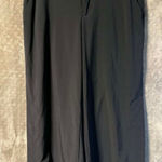 Athleta  Women’s Tribeca Crop Black High Rise wide Leg Dress Pants size 6 s281969 Photo 0