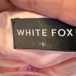 White Fox Boutique  Pink Sparkle Mini Dress Womens S Flashing Lights Baddie Y2K Photo 5