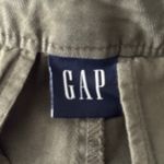 Gap Pants Straight Up Khaki Olive Green Womens Size 10 Cropped Casual Trousers Photo 5