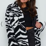 Beginning Boutique Zebra Coat Photo 2