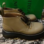 Bottega Veneta beige ‘The Bounce’ platform Ankle Boots Size 38.5 Photo 3
