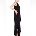 Joseph Ribkoff  Black Wide Leg Sleeveless Jumpsuit 191052 Photo 2