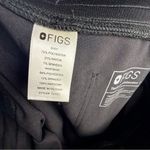 FIGS  Casma Top and Livingston High Waist Pants Set Black |  XS Photo 7