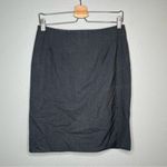 H&M  womens 10 charcoal gray business pencil skirt office siren career wear size Photo 1