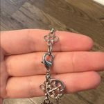 Tory Burch  Mini Clover Necklace silver Photo 4