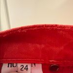 Hudson Jeans Hudson Red Denim jeans 24 Photo 5