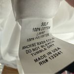 Amanda Uprichard  Sleeveless Saffron Dress Womens Large White Photo 7