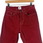 Urban Outfitters BDG Dad Jeans Womens 28 Rust Red Straight Leg 90s Retro Fall Photo 2
